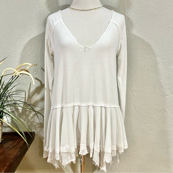 EUC Free People We The Free Tangerine Tee, XS - Picture 3 of 14